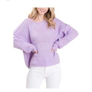 Lumiere lavender oversized‎ sweater
